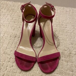 Women's Stuart Weitzman Pink Suede heels